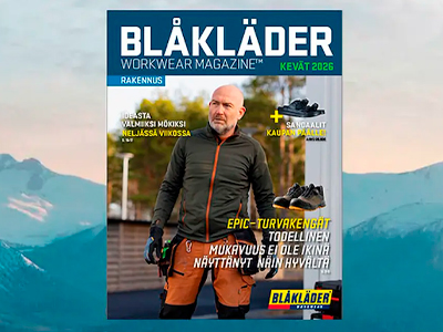 Blåkläder Workwear Magazine, Rakennus / Kevat 2026