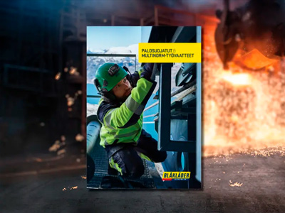 Blåkläder palosuojatut työvaatteet