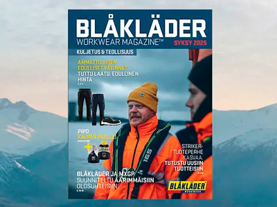 Blåkläder WorkWear Magazine / Syksy 2025 / Kuljetus & teollisuus