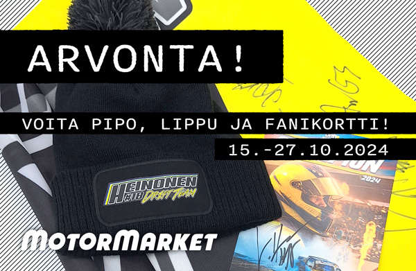 MotorMarket arpoo Heinonen Drift Team -tuotepaketin! Osallistu arvontaan!