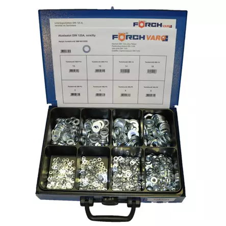 Aluslaatat DIN125 Sinkitty - Pientarvikevalikoimat - 698-9010020 - 1