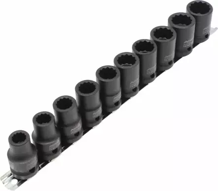 ASTA 1/2" 12-KULMA VOIMAHYLSYSARJA 10-19MM - Hylsysarjat - AST525SET10 - 1