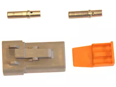 Deutsch DTP Liitin / Pistoke 2-pin Naaras 2-3mm² - Deutsch-liittimet - 1605-N8K090 - 1