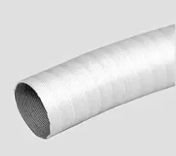 Ilmastointijärjestelmän ilmaputki Ø65mm Muovitettu ulkopinta - Ilmastointilaitteiden tarvikkeet - 40200-00 - 1