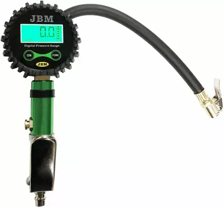 JBM DIGITAALINEN RENKAANTÄYTTÖLAITE 300MM LETKULLA 0-14BAR - Täyttölaitteet ja mittarit - 50-53450 - 1