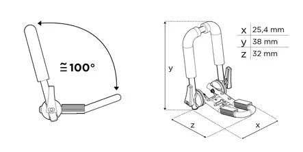 Kajakkiteline autoon Niagara alumiini, kattotelineeseen - Kuljetuslaatikot vetokoukkuun - 910-41900 - 2