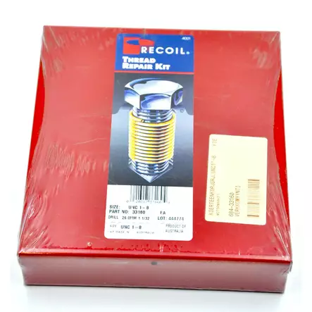 Kierteenkorjaussarja UNC1"-8 - Kierteenkorjaussarjat - 684-33160 - 1