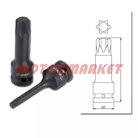 Konehylsyavain 3/8"T20Torx - Hylsyt - 284-B30-KINXT20 - 1