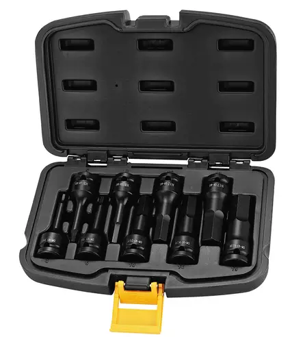 Kuusiokolo voimahylsysarja 1/2" 9-osaa - Hylsysarjat - PP127580 - 2