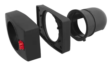 Liitin Säiliöön 58mm 3-osaa - Clen imuriletkut ja liittimet - CLT35250 - 1