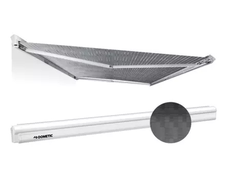 Markiisi Dometic PW 1100 2,60x2,00 harmaa Perfectwall valkoinen - Markiisit Dometic - 9103104400 - 1