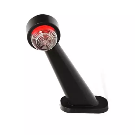 Sivuvalo pu/va viistovarsi 195mm oikea Sivuvalo viistovarsi pu/va oikea 12v - Äärivalot - 0900830 - 1