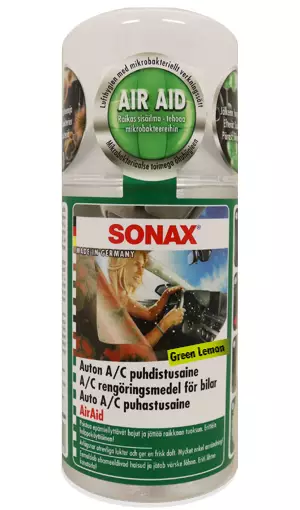 SONAX A/C ilmastoinnin puhdistusaine Green Lemon - Auton ilmastoinnin huoltoaineet - SO323400 - 1