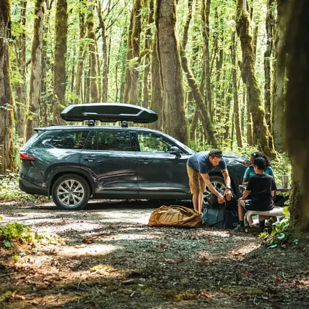 Suksiboksi Thule Force 3 L musta 450 L - Suksiboksit ja kuljetuslaatikot - TH645700 - 1