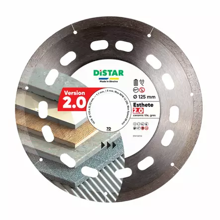 Timanttilaikka 1A1R 125x22,23 Esthete 2.0 - Timanttilaikat laatoittajille - 10126024010 - 1