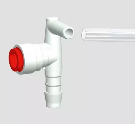 Truma kara 10 mm letkulle, takaiskuventtiili JG 10 / TB 10 - Ilmakeskuslämmityksen asennustarvikkeet - 34020-63900 - 1