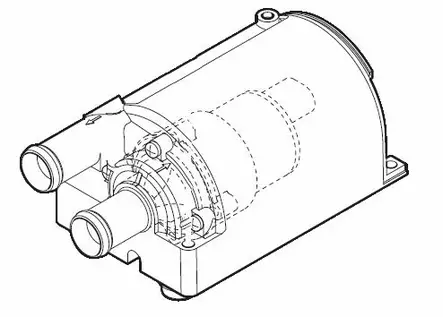 VESIPUMPPU 12V WSC FACELIFT - Eberspächer varaosat - EBE252219250000 - 1