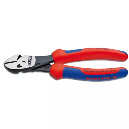 Voimasivuleikkurit 180 mm kaksitappisella liukunivelellä Knipex - Sivuleikkurit - 265-7372-180 - 1