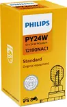 Autolamppu Philips Py24W12V Pgu20/4 Keltainen - Auton polttimot - 100-12190 - 1