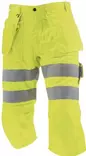 Highvis piraattihousut, Huomio keltainen - Blåkläder työhousut - 153918043300C50 - 1