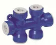 Jakokappale 6-os Uniquick 12mm putkiliit Putkiliitokset - Muut vesijärjestelmän osat - 533-6120 - 1