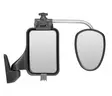 Lisäpeili autoon 2 kpl Alufor lyhyt varsi, alumiini, suora lasi - Lisäpeilit vetoautoon - REP3000 - 1