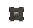 Rasia USB, kaksoisrasia 2x 2.500mA 5,2x5,2x4,2 cm - Sähkörasiat ja pistokkeet - 1000570 - 1