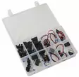 Sähköliitin- ja Johtosarjalajitelma 21-kpl - Liitinlajitelmat - 338-37340 - 1