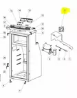 Thetford lauhduttimen tuuletin T2090 - Varaosat Thetford T2090, T2152 - 692750 - 1