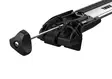 Thule Edge Raised Rail jalka autoihin 4 kpl paketti musta - Taakkatelineet kattokaiteisiiin - TH720400 - 2