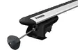 Thule Raised Rail Evo jalka autoihin 4 kpl paketti musta - Taakkatelineet kattokaiteisiiin - TH710410 - 2