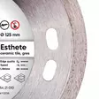 Timanttilaikka 1A1R 125 Esthete - Timanttilaikat laatoittajille - 11115421010 - 3