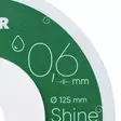 Timanttilaikka 1A1R 125x0,6x22,23 Shine Distar - Timanttilaikat laatoittajille - 11127457030 - 4