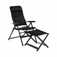 Travellife Barletta comfort tuoli L, musta - Retkituolit - 2130020 - 3