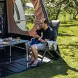 Travellife Barletta comfort tuoli L, tummanharmaa - Retkituolit - 2130030 - 7