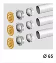 Truma Saphir EasySet, ilmanjakosarja, beige - Ilmakeskuslämmityksen asennustarvikkeet - 40090-44100 - 1