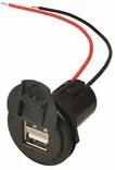 USB virtarasia,12/24V 2x2,5A - Rasiat ja liittimet autoon - MW67321100 - 2