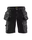 X1900 riipputaskushortsit stretch - Blåkläder työhousut - 199211419900C50 - 1