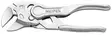Yleispihdit Jakoavainleuoilla XS Pituus 100 mm Knipex max 21 mm - Siirtoleukapihdit - 265-8604-100 - 1