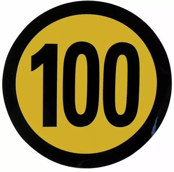 100 km/h Tarra - Tarrat, kilvet ja varoitusmerkit - 917-100 - 1