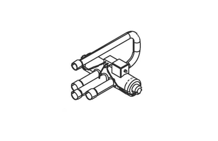 4-tieventtiili CTT 34 - Ilmastointilaitteiden tarvikkeet - W4708103010 - 1