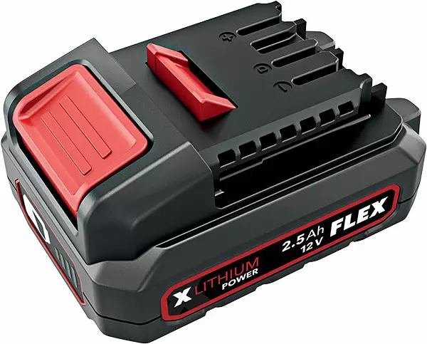 Flex akku 2.5 Ah 12V - Akut ja laturit akkukoneisiin - 275-532290 - 1