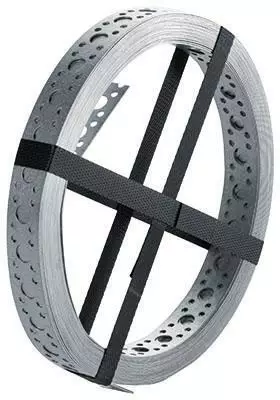 Asennusnauha 19mm(0,7mm) 30M reiät 3/8mm - Asennusnauhat - 672-1930 - 1