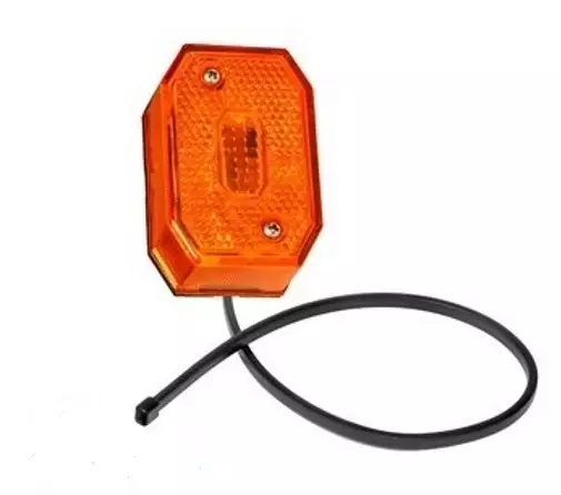 Aspöck Flexipoint keltainen Sivuvalo Aspöckdc johto 0,8m - Äärivalot - 0900800 - 1