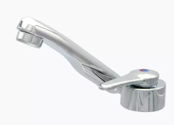 Comet vipusekoitushana Florenz kromi, letkuliitos, sovitesarja - Hanat ja suihkutarvikkeet - C0600110 - 1