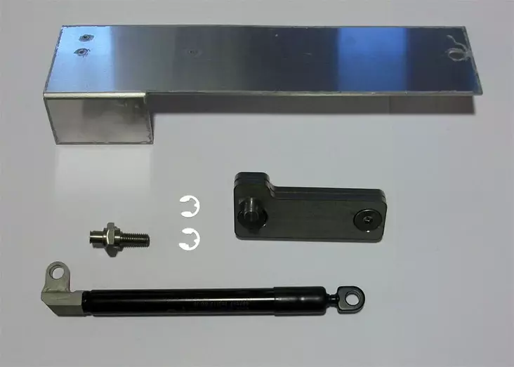 EZDown takalaidan vaimennin Nissan Navara D40 2005-2016 - EZUp ja EZDown kaasujousisarjat - EZED0700 - 1