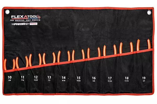 FLEX-A-TOOL joustolenkkiavainsarjat 10-19 mm - Jako- ja lenkkiavaimet - 260-FLX2000 - 1