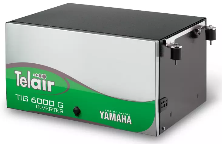 Generaattori Telair TIG 6000G kaasu Yamaha 5,6 KW- 230V 10 A /13,3Vdc - Generaattorit - 07080 - 1