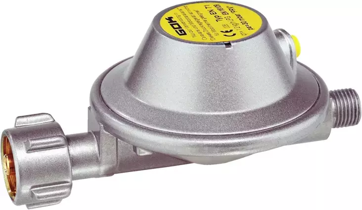 Gok painesäädin 30 mbar kv Caramatic BasicOne kierreliitos 1/4, 1,2 kg/h - Jääkaappien varaosat Dometic - 0128500 - 1