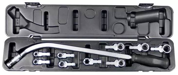 Hihnakiristiyökalusarja 12-19 mm E10-E18 - Hihnatyökalut - 291-BE060 - 1